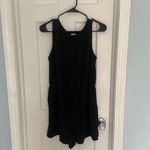 A New Day Black Romper